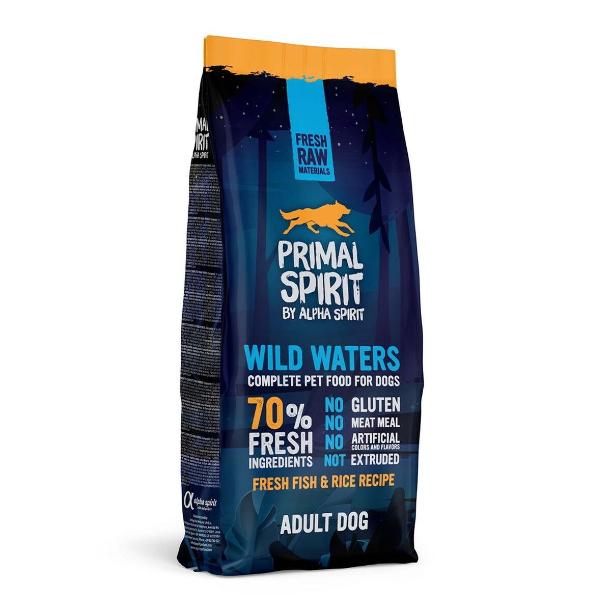 Fodder Primal Spirit Wild Waters Fish 12 kg Adult 12,7 KG – BigBuy Pets