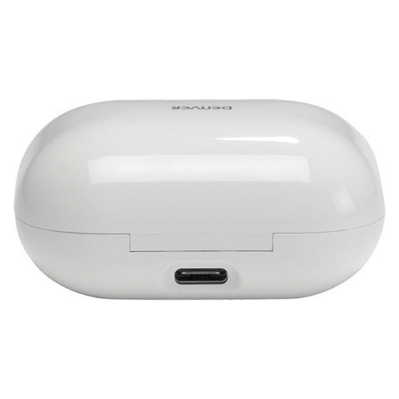 Bluetooth Headphones Denver Electronics TWE-38 300 mAh White
